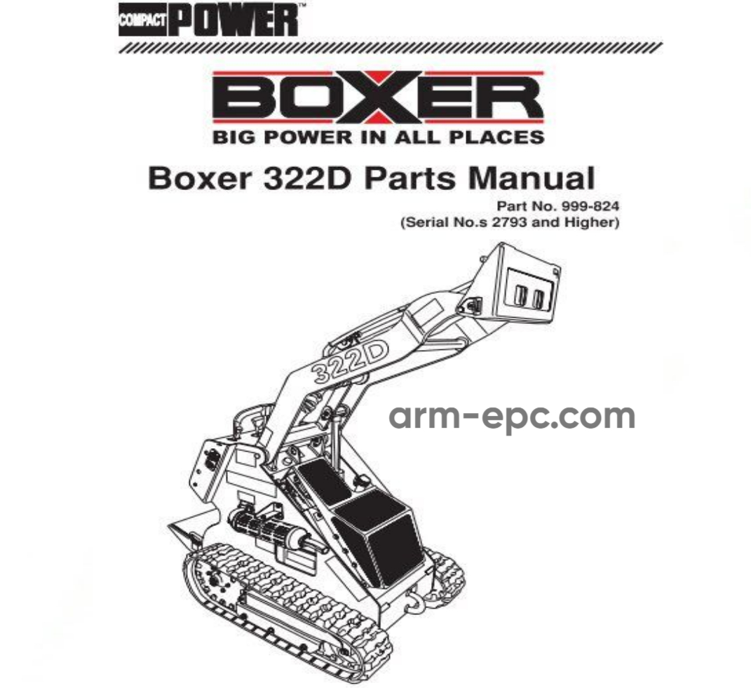 Boxer Parts Manual