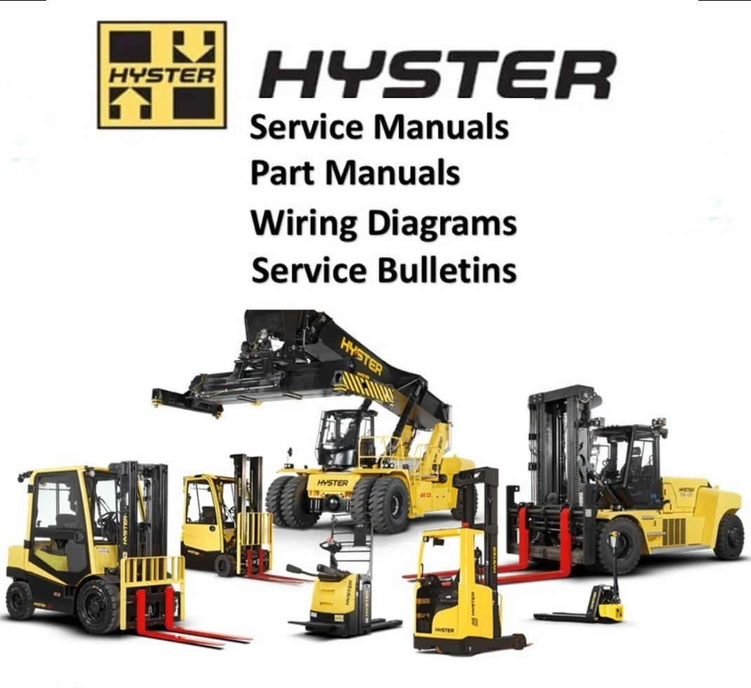 Hyster Forklift All Models Parts Manual