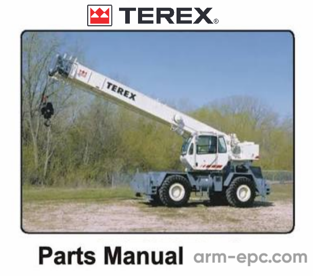 Terex Part Manuals List
